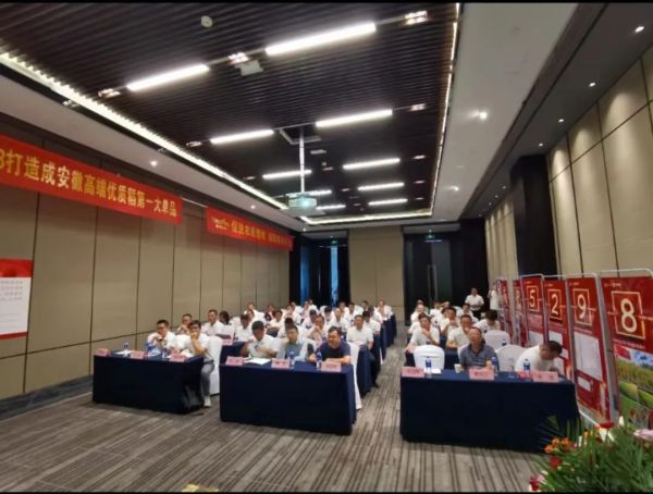“種糧食一體化”安徽戰(zhàn)略合作伙伴賦能暨珠兩優(yōu)5298訂單啟動(dòng)會(huì)