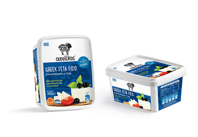 Aeolikos 希臘羊乳酪乳制品品牌的包裝設計理念